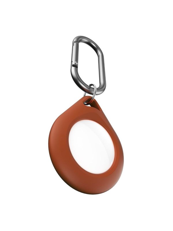 KeyBudz Secure Dock for AirTag 4-pack - Tan
