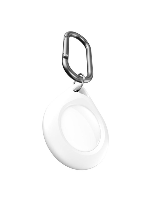 KeyBudz Secure Dock for AirTag 4-pack - White