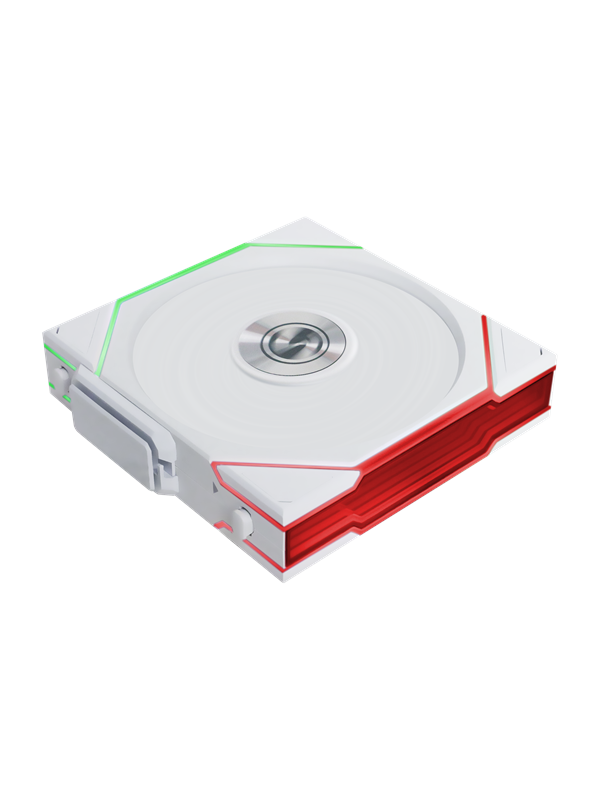 Lian Li UNI FAN TL Wireless Reverse - Case ventilator - 120mm - Wit - 33 dBA