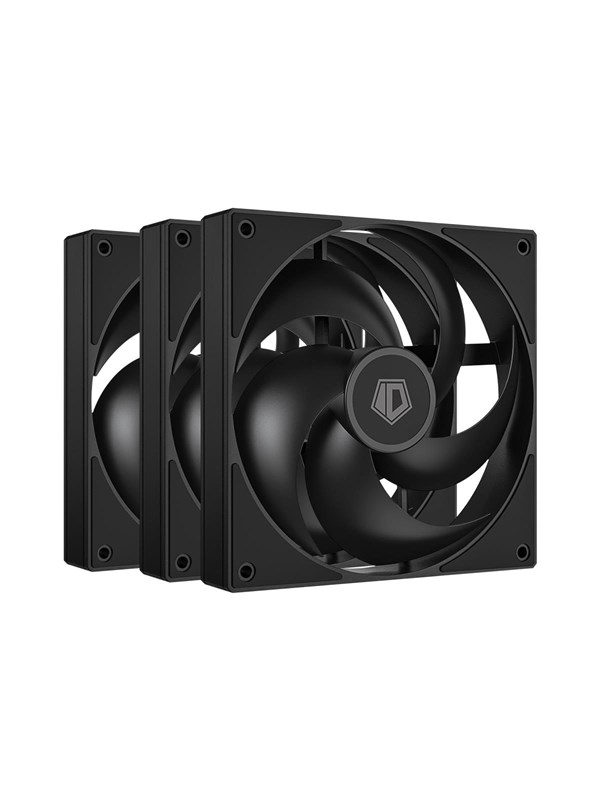 ID-Cooling AS-120-K TRIO - Case ventilator - 120mm - Black - 27 dBA
