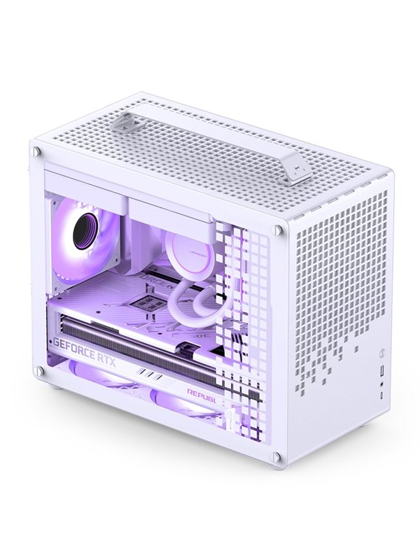 Jonsbo Z20 Micro-ATX White - Case - Minitower - Wit