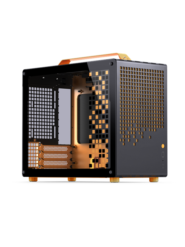 Jonsbo Z20 Orange/Black - Minitowermodel – oranje, zwart