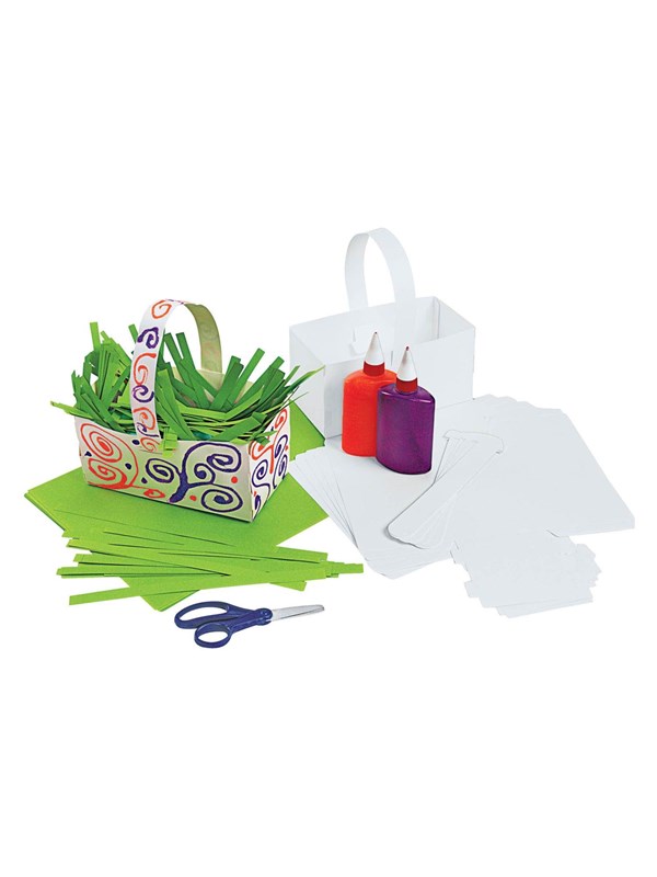 Colorations - Foldable Paper Baskets Set of 20