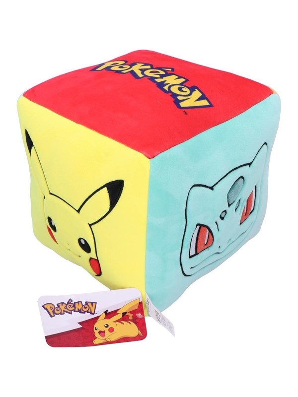 Nemesis Now - Pokémon Starter Cube Cushion 25cm - Kussen