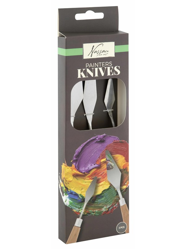 Creative Craft Group Palett knives for painting gift box m.3pcs