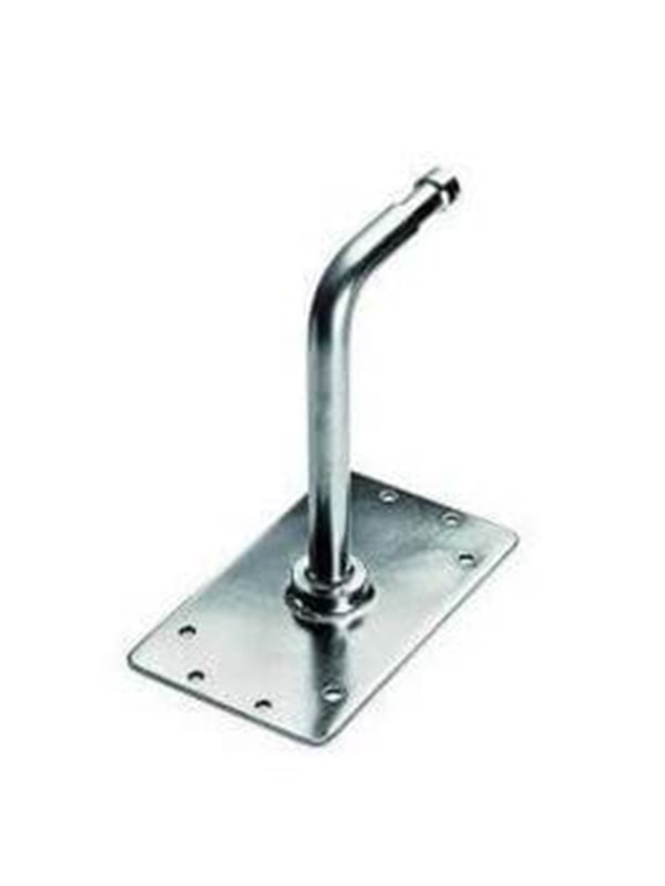 Avenger Wall Mount Plate F809 16mm-90 Silver