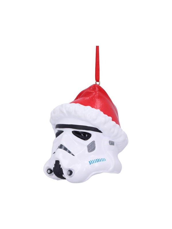 Nemesis Now - Star Wars Kerstbal - Stormtrooper Santa Hat