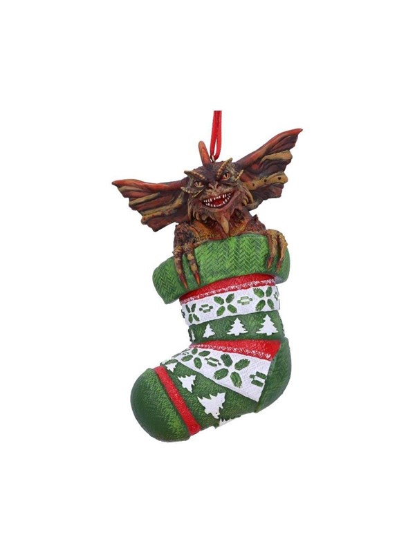 Nemesis Now - Gremlins Kerstbal - Mohawk in Stocking - Meerkleurig