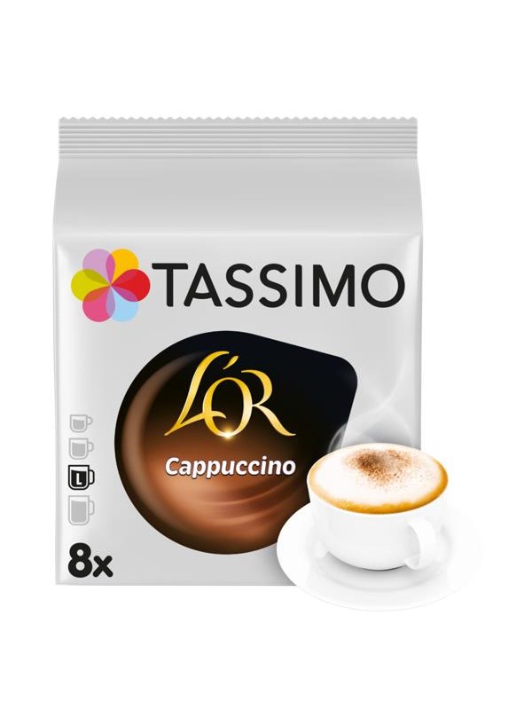 L'OR Pods Tassimo Cappucino - 8 pcs