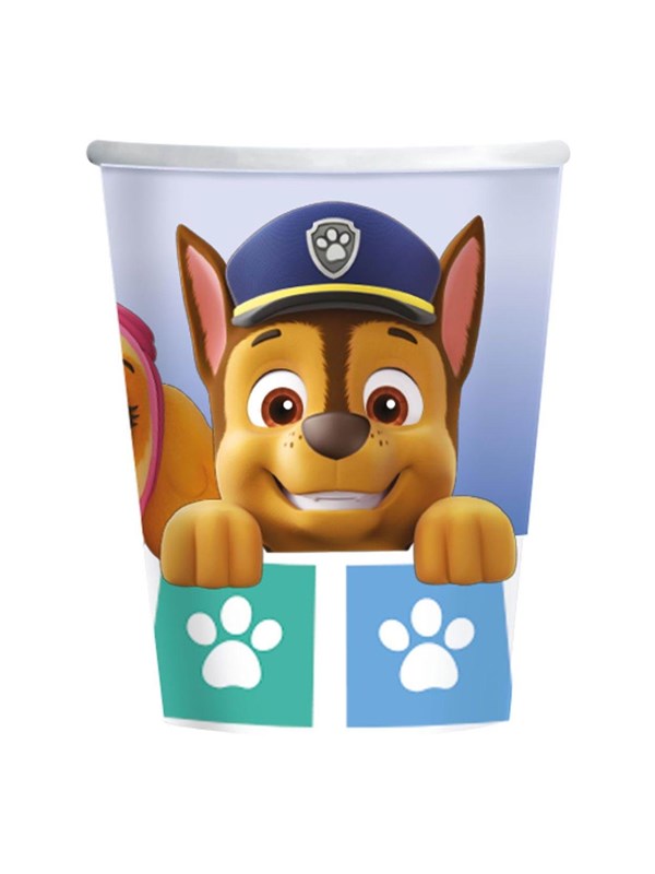 RIETHMULLER - 8 papieren bekers PAW Patrol 250 ml