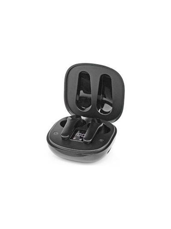 Nedis Volledig Draadloze Oordopjes - Bluetooth - Batterij 1 werkingstijd standaard verbruik: 300 min - Aanraakbediening - Charging case - Ingebouwde microfoon - Ondersteuning voor spraakbesturing