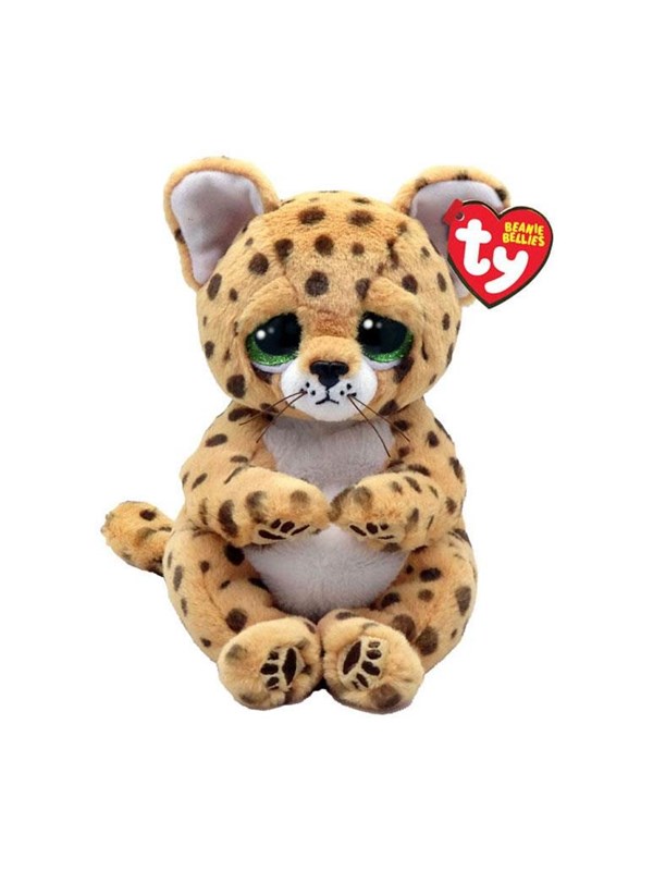 TY Beanie Babies Bellies Lloyd Leopard 15 cm