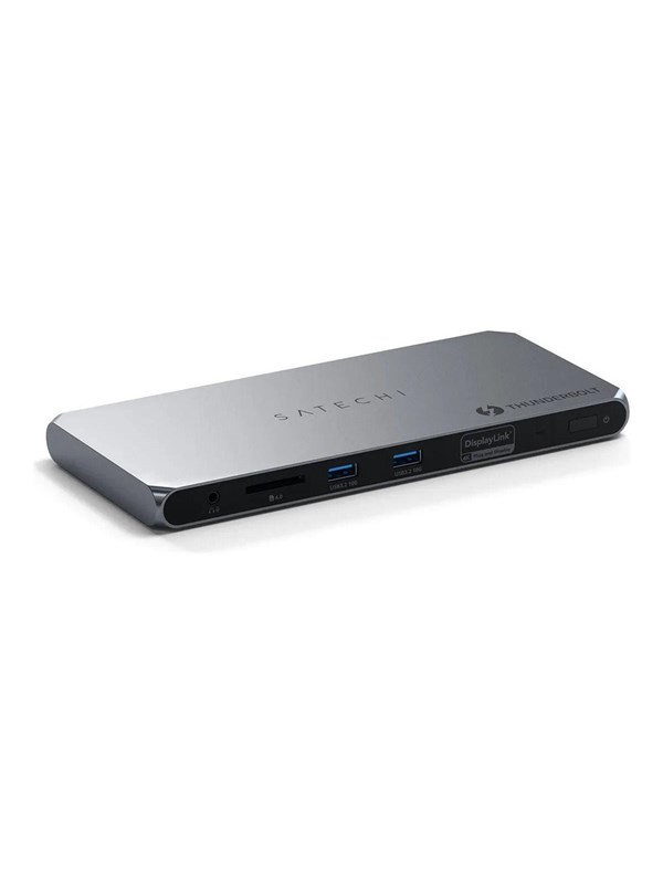 Satechi Thunderbolt 4 docking station met DisplayLink - Grijs