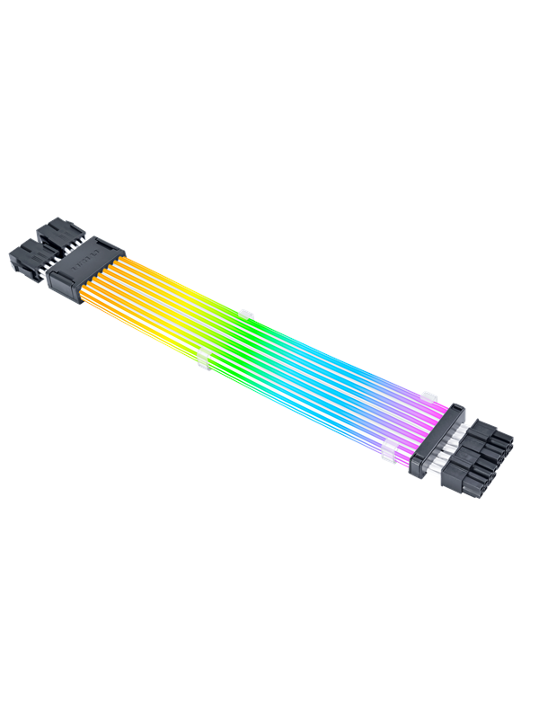 Lian Li Strimer Wireless Cpu 2x8 Argb 260 Mm Verlengsnoer Veelkleurig