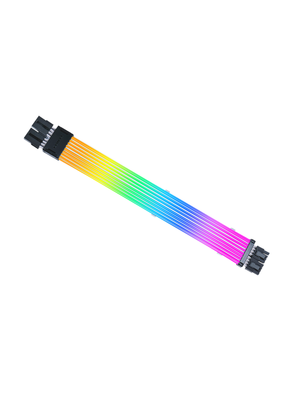 Lian Li Strimer Wireless 2x8 Pin Verlengsnoer Transparant