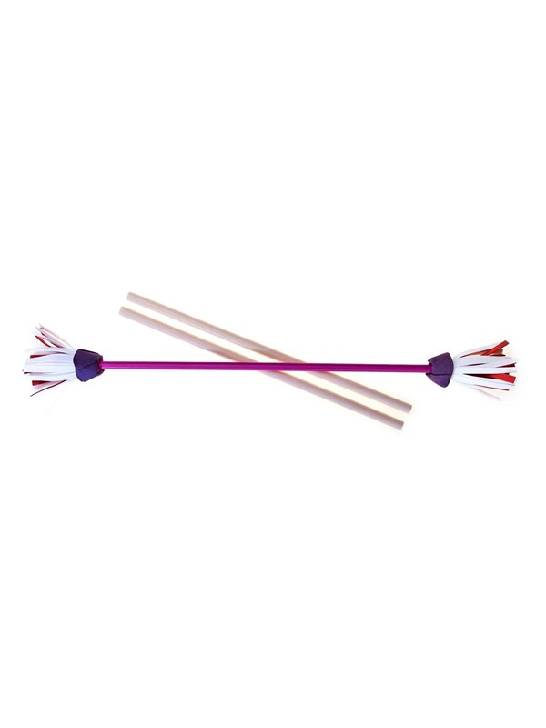 Acrobat Flowerstick met handstokjes paars 515762