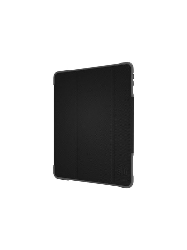STM Dux Plus Duo iPad Hoes (10.2 inch, model 2019/2020, 7th/8th generatie), beschermhoes met auto-wake, zwart - Rugged