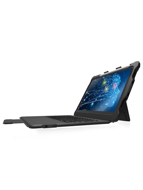 STM Dux Rugged for iPad 10.9-inch (10th generation) - Keyboard and folio case - Engels (US international)