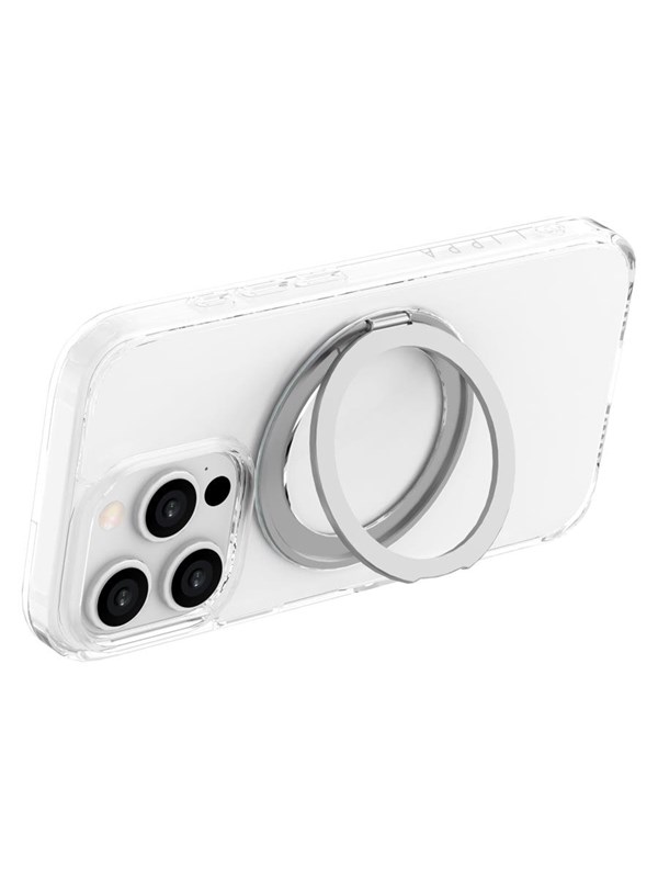 Lippa MagSafe 360° roterende iPhone 16 Pro Cover Clear