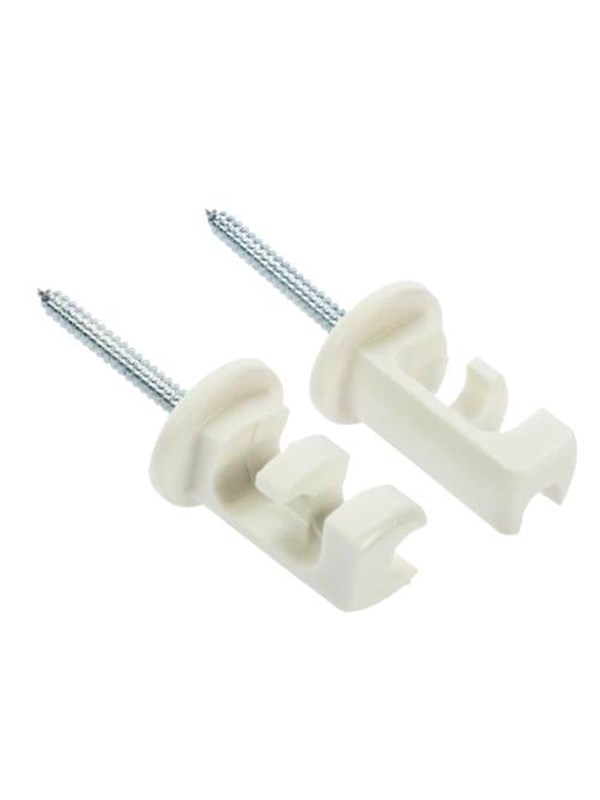 Nordic Quality 322890, Kabelklem, Wit, Nylon, 133 mm, 65 mm, 36 mm