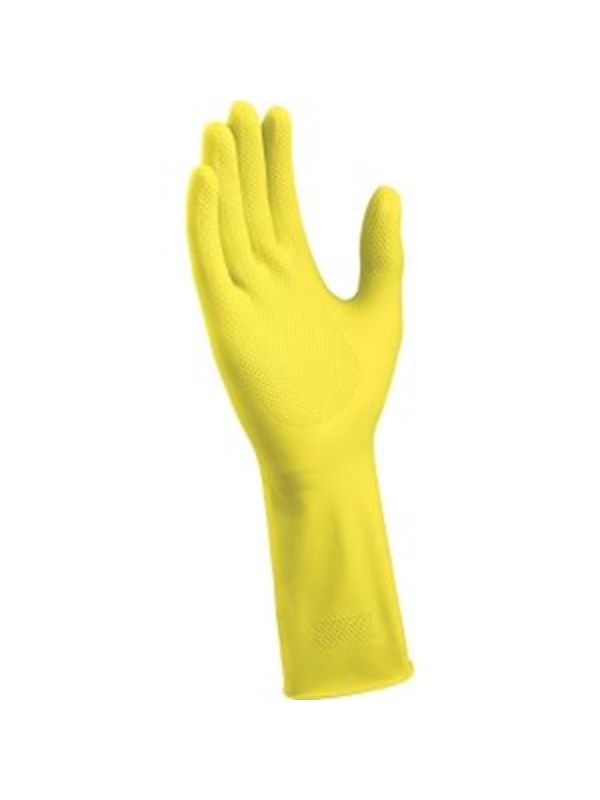 G.Funder Rubber glove - Basic glove - yellow - size 8/medium