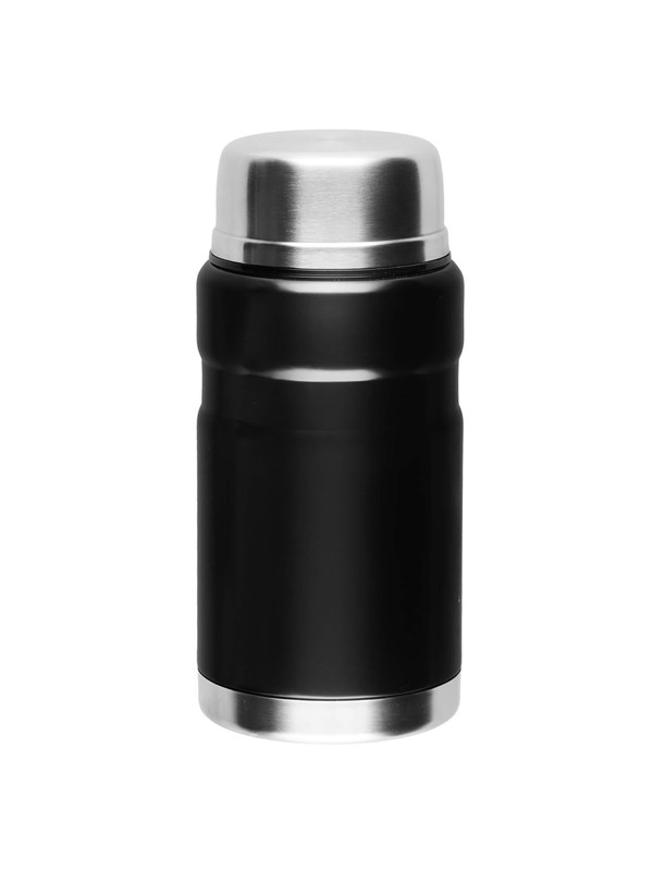 Maku Kitchen Life Voedselthermo | Roestvrij staal | Zwart | 0,75 L