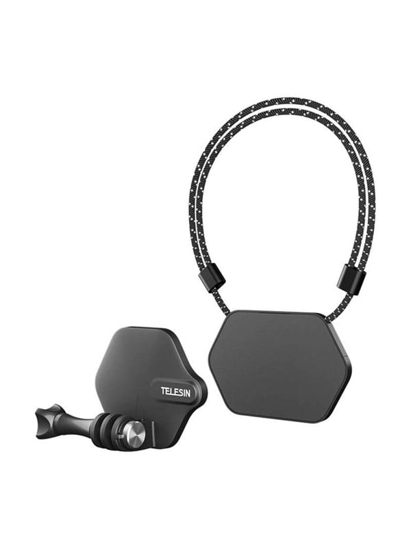 TELESIN Magnetische Camera Nekhouder Mount Ophangbeugel Quick Release voor GoPro 12 11 10 Action 4 insta360X3 Actiecamera's