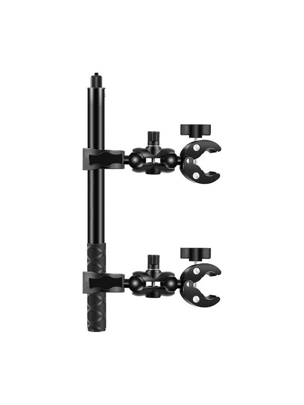 Puluz motorcycle/bicycle mount with two clamps and selfie holder 150 cm