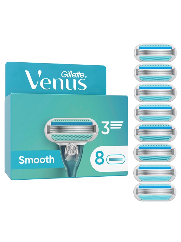 Gillette Venus Smooth Scheermesjes - 8 stuks