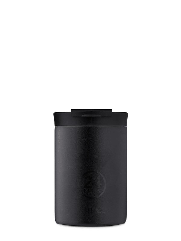 24 Bottles Travel Tumbler Tuxedo Black 350ml RVS Thermosbeker Duurzaam