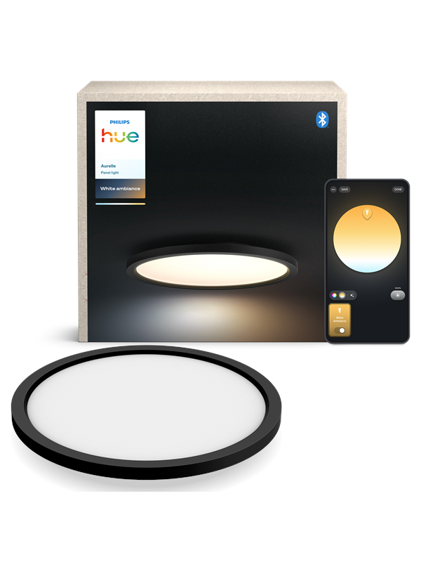 Philips Hue Aurelle White Ambiance Rond Wit