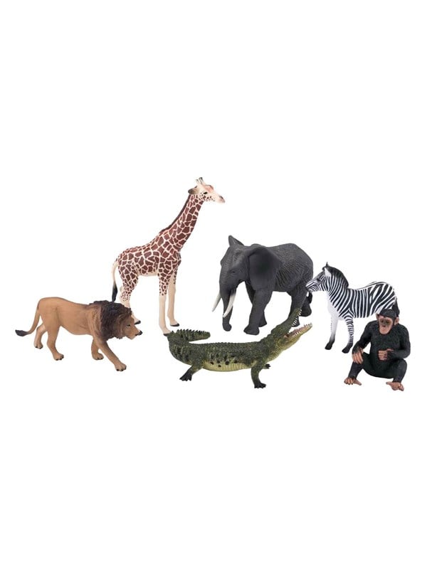 Mojo Wildlife Wilde Dieren Safari Speelset, 6dlg. - 380026