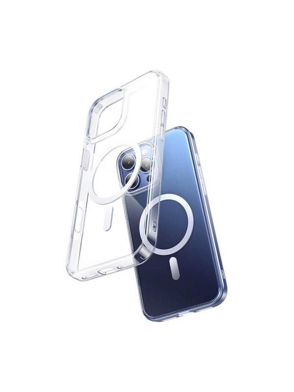 Mcdodo Magnetische Hoes Duidelijk Geval Versterkt Voor Magsafe Iphone 16 Pro Max