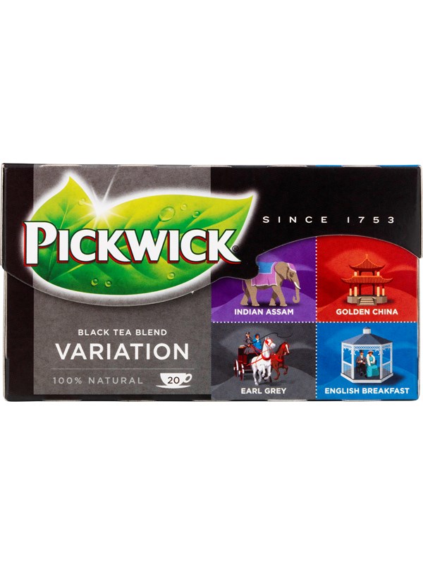 Pickwick Black Tea Variants - 4 flavors