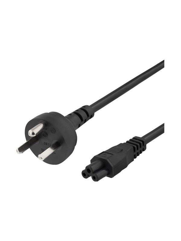 Deltaco Power Cable - 2 m