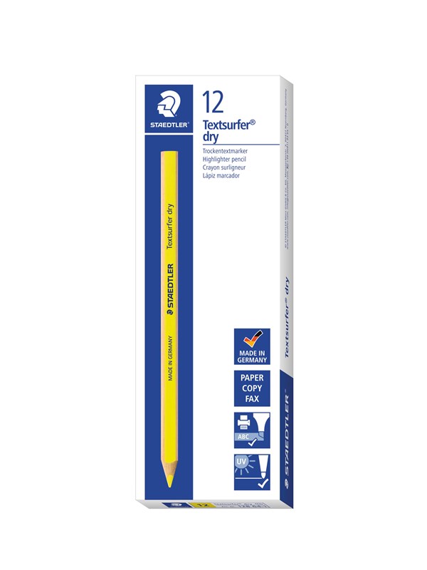 Fluoriscerende Markeerstift Staedtler Potlood Oranje (12 Stuks)