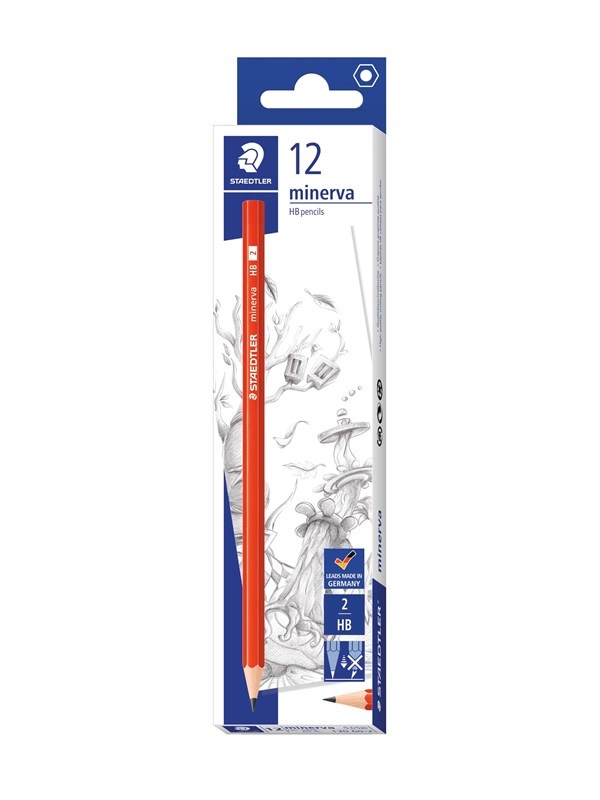 Staedtler Pencil minerva HB 72 pcs (6 x 12 pcs)