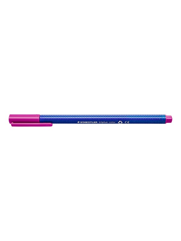Staedtler Fibre-tip tripl.col. rPP.10 pcs red violet