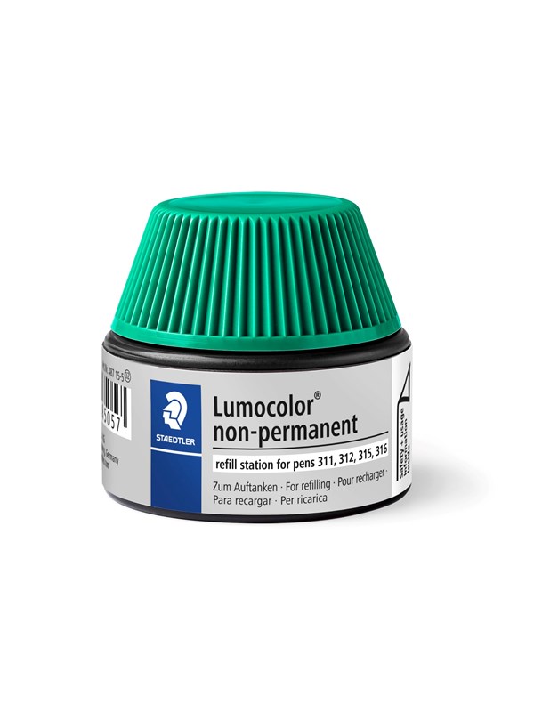 Staedtler Refill ink Lumocolor non-perm. 4 pcs.Green