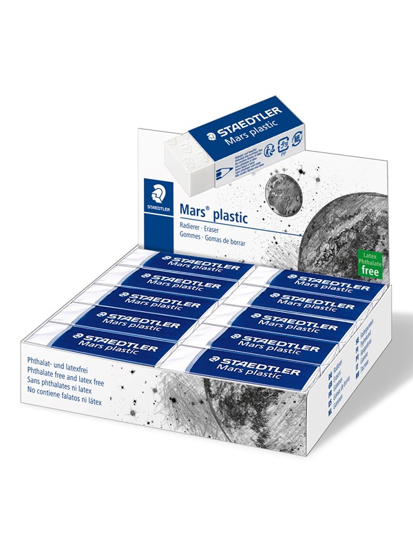 Staedtler Eraser Mars plastic 65x23x13mm 20 pcs.