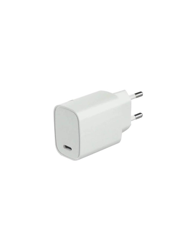 GEAR Charger 220V 1xUSB-C PD 20W - White
