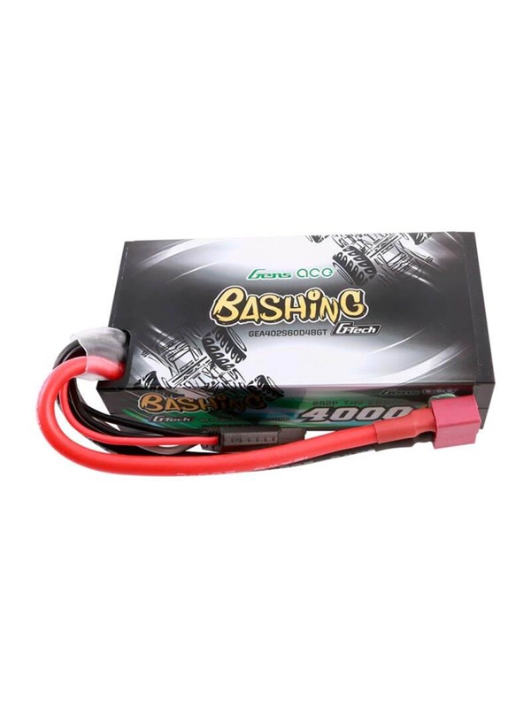 Gens ace &Tattu LiPo G-Tech 4000mAh 2S2P 7.4V 60C Battery pack