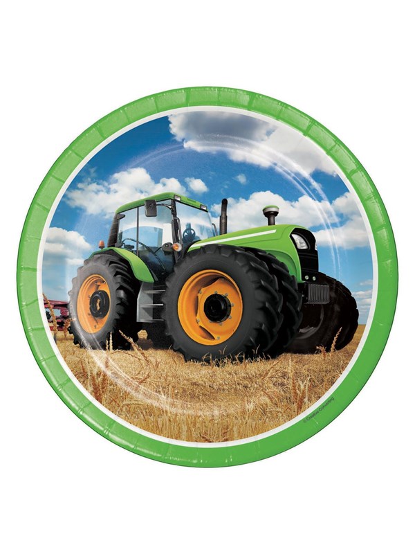 Borden Tractor Time - 8 stuks - 23 cm