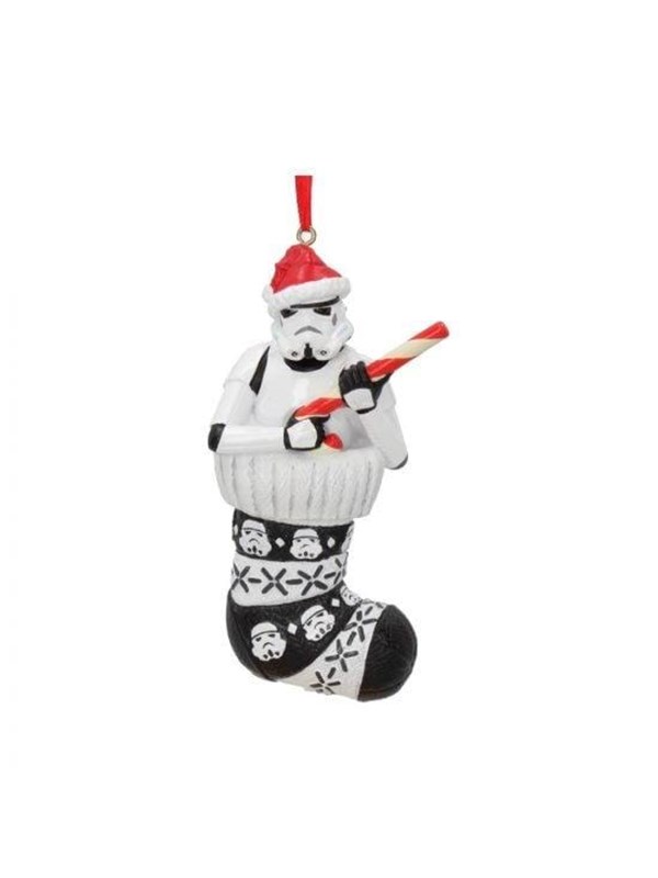 Nemesis Now - Stormtrooper in Stocking kerstversiering - Figuur