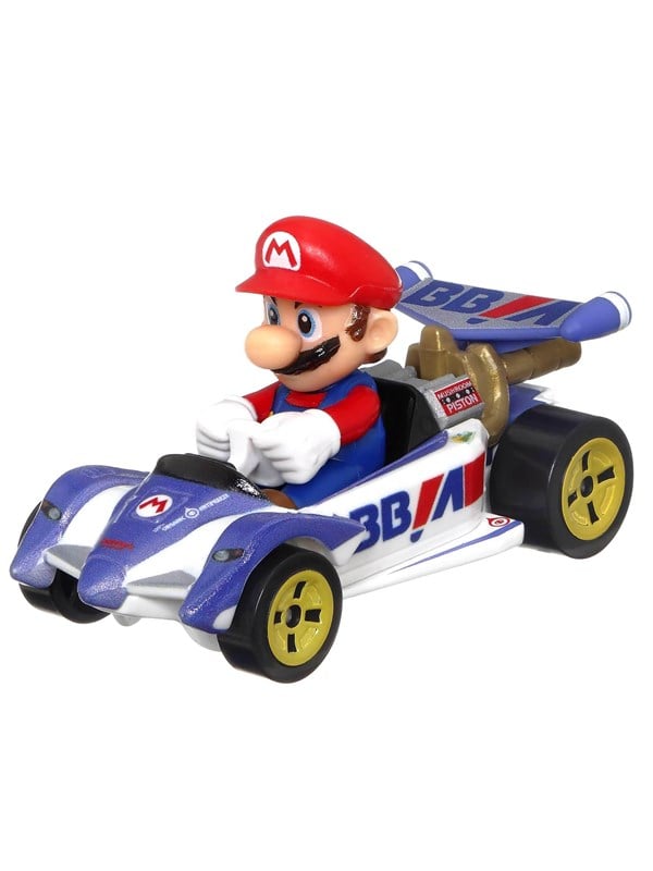 Hot Wheels Mario Kart MarioKart Mario Circuit Special, Racewagen, 3 jaar, Metaal, Kunststof, Meerkleurig