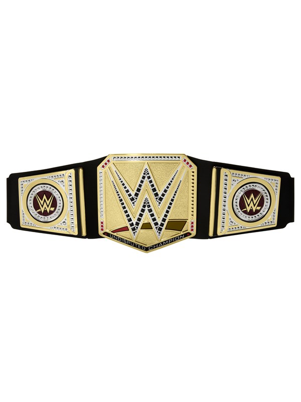 Mattel WWE kampioensriem speelgoed universele titel verstelbaar goud.