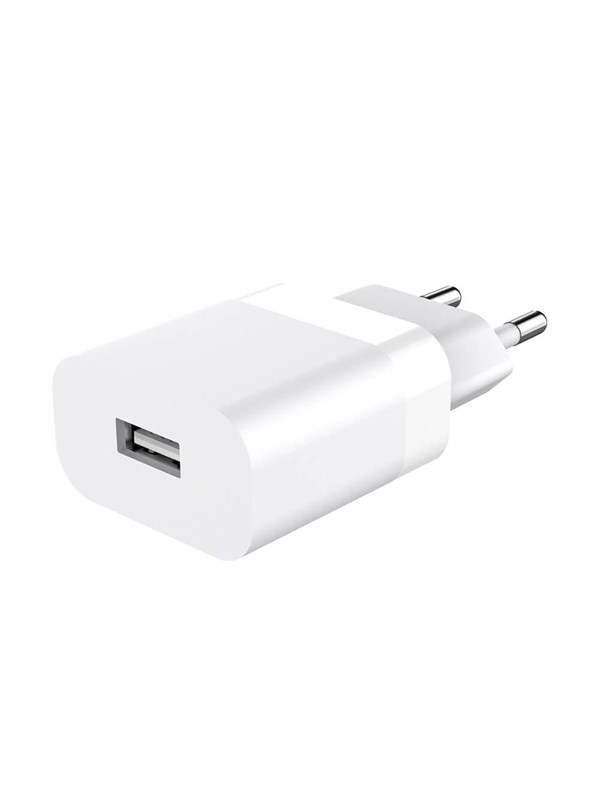 GEAR Charger 220V 1xUSB-A 2.4A - White