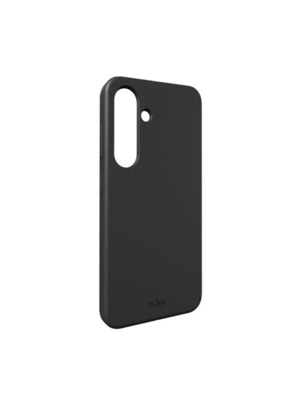 Puro Puro Icon Serie - Silliconen Hoes - Samsung Galaxy S25 - Zwart