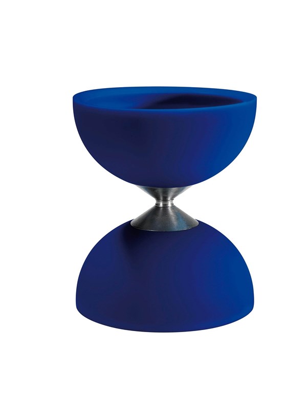 Acrobat 105 Rubber Diabolo Blue