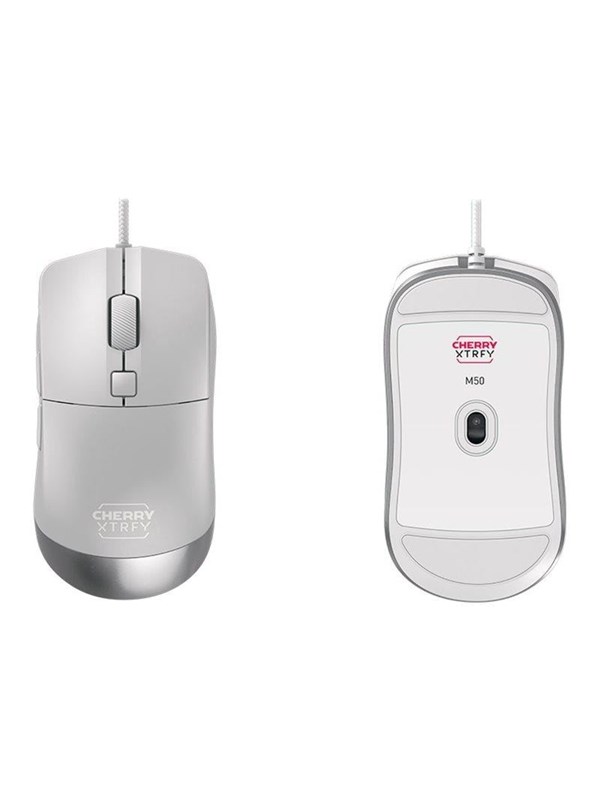 Cherry Xtrfy M50 - Gaming muis - Optisch - 5 knoppen - Wit